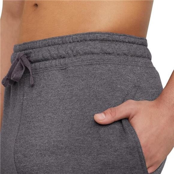 Mens Jogger Sweatpants, Men's Midweight Fleece Lounge Pants - Picture 5 of 7